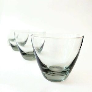 Holmegaard Glass Tumblers Set Of Three
