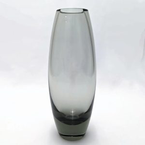 Holmegaard Hellas Vase Smoked Glass