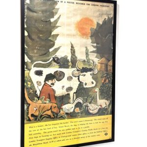 London Transport Poster The Farmer