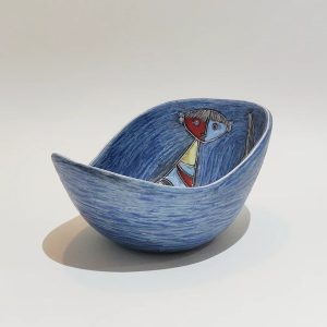 Marcello Fantoni Fishing Girl Dish