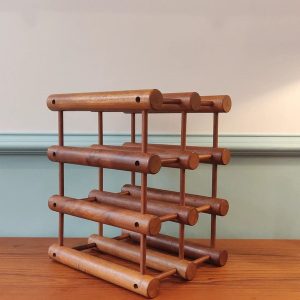 Nissen Teak Wine Rack