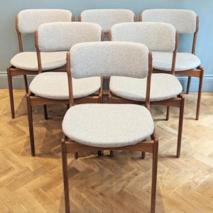 Pair Of Erik Buch Dining Chairs