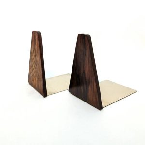 Pair Of Rosewood Bookends