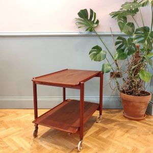 Poul Hundevad Teak Serving Trolley