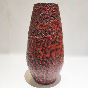 Red Scheurich Vase 317-38