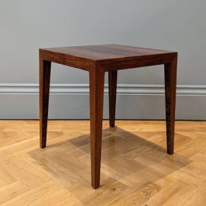 Side Table By Haslev Mobelsnedkeri