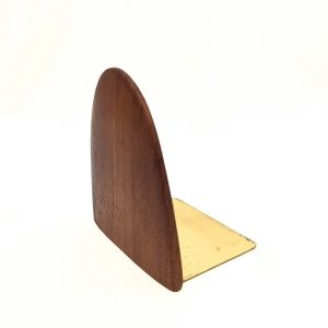 Single Mid Century Teak Bookend