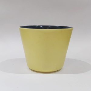 Yellow Ceramic Planter By Limburg Echt Dom Keramik