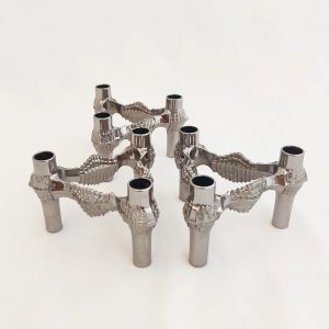 Brutalist Stacking Candle Holders (3)