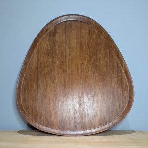 Triangular Teak Tray