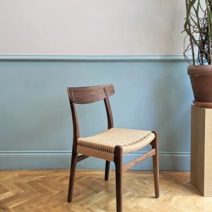 Carl Hansen & Son CH23 Dining Chair Walnut And Papercord