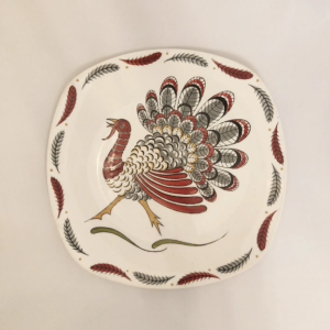 Mid Winter Gay Gobbler Plate