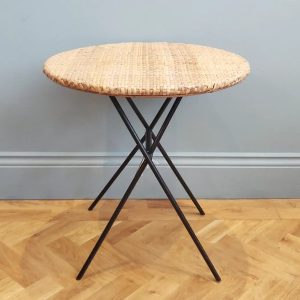 Folding Wicker Table
