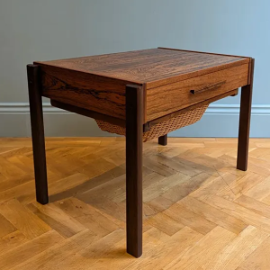 Rosewood Sewing / Side Table