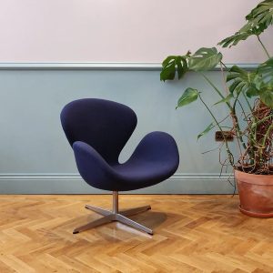 Fritz Hansen Swan Chair Dark Blue