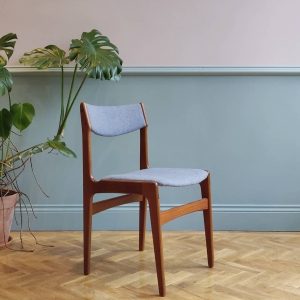 Erik Buch Dining Chair Harris Tweed Upholstery