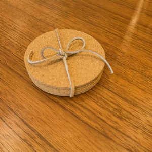 Cork Coaster Set